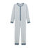 Pigiama intero loungewear per bambino bianco MARSHMALLOW/blu ASTRO