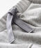Pantalone bebè maschio in maglia di velluto grigio BELUGA CHINE