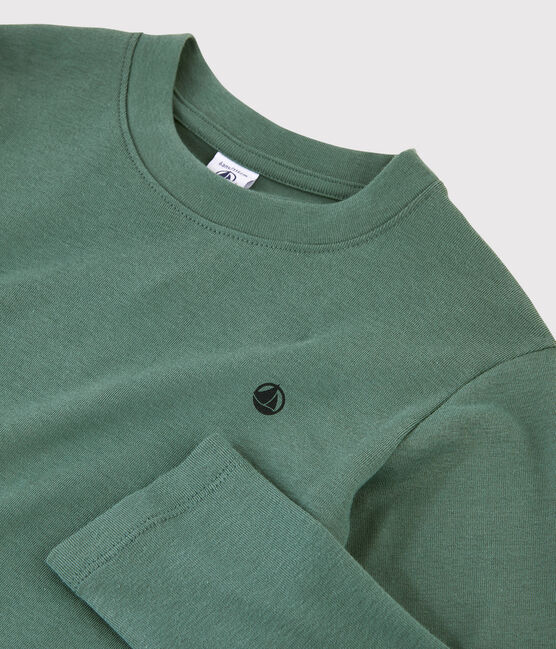 T-shirt in cotone bambina - bambino verde VALLEE