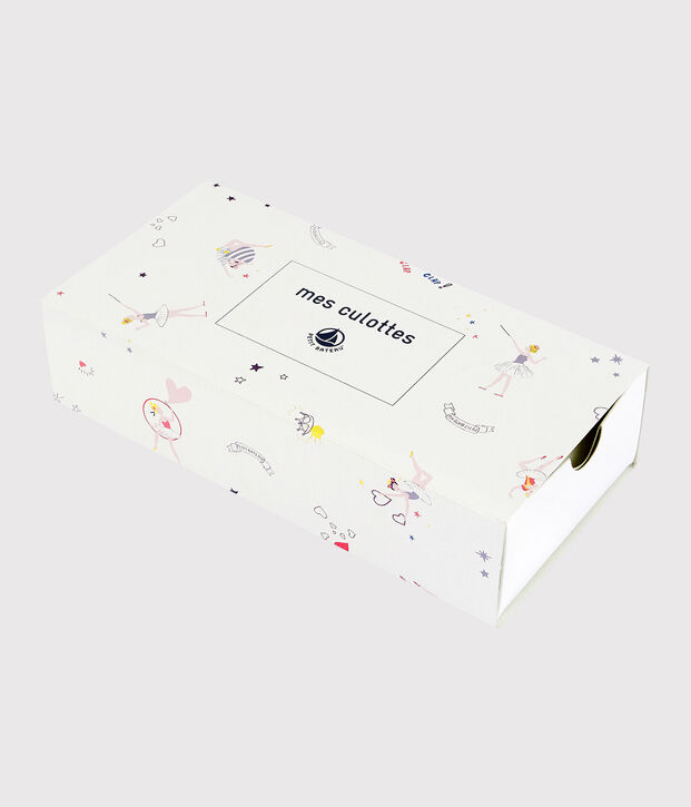 Confezione da 5 slip fantasia fatata bambina multicolore