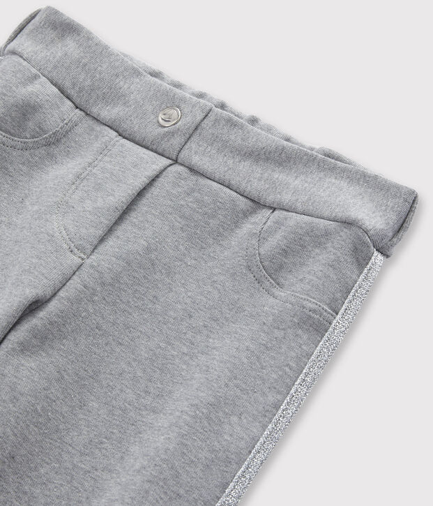 Jegging bambina grigio