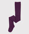Collant bambina viola CEPAGE