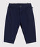 Pantaloni in serge bebè blu MEDIEVAL