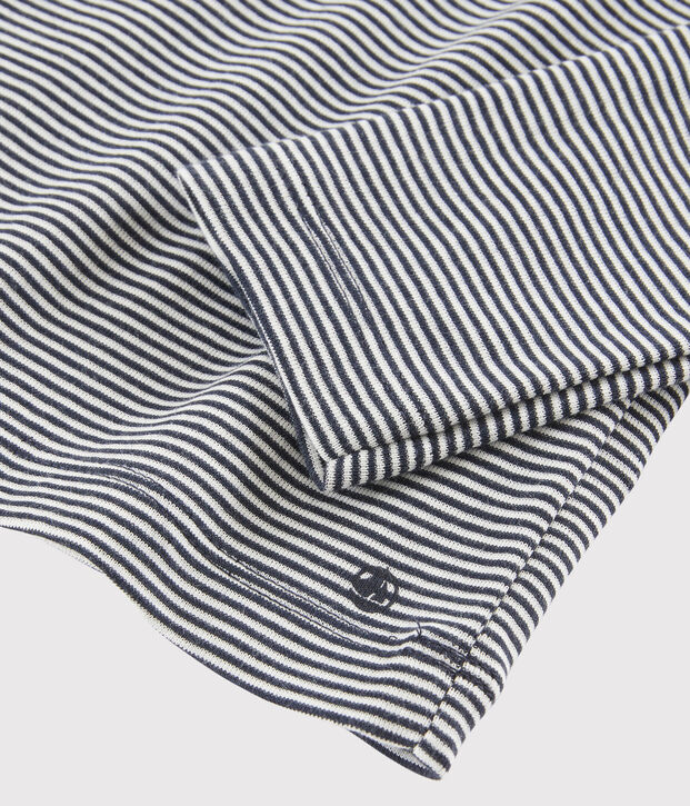 Sottogiacca bambina/bambino blu/bianco