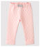 Pantalone in tubique trapuntato bebè femmina rosa MINOIS