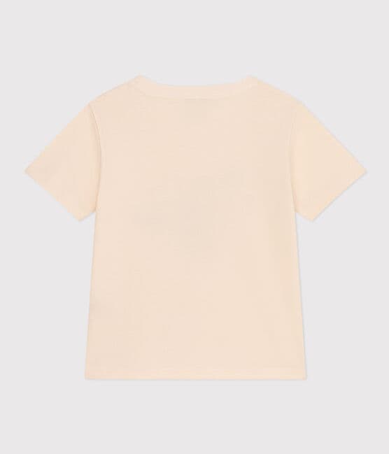 T-shirt stampata in jersey leggero bambino bianco AVALANCHE/ MULTICO