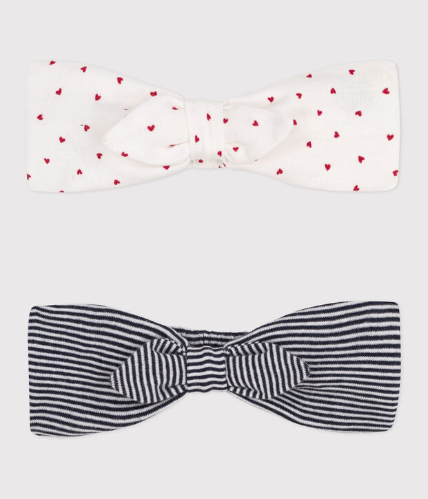 SET DI 2 FASCE ICONICHE IN COTONE PER BAMBINI multicolore