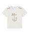 T-shirt bebé bambino maniche corte bianco MARSHMALLOW