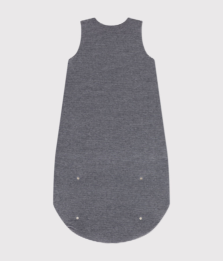 Sacco nanna beb&eacute; millerighe in ciniglia TOG 2,5 blu/bianco