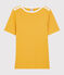 T-shirt cotone Donna giallo BOUDOR
