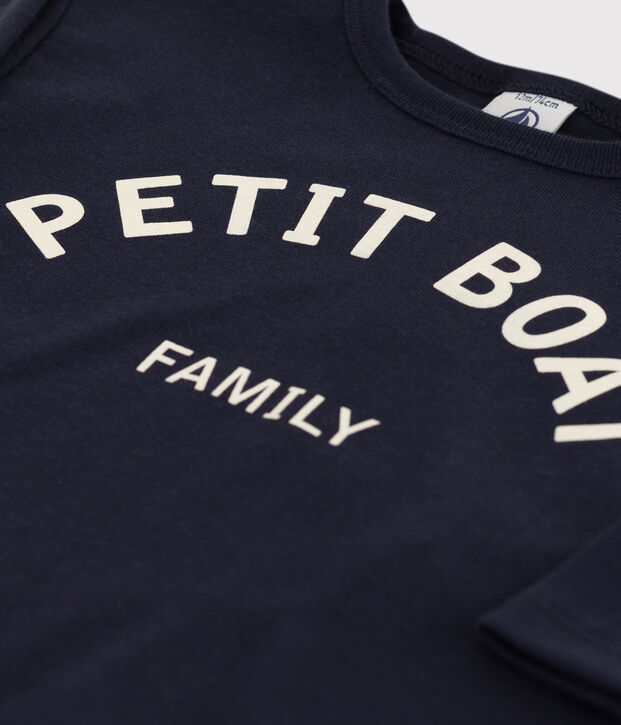 T-shirt maniche lunghe beb&egrave; in cotone SMOKING