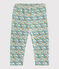 Pantalone bebè femmina bianco MARSHMALLOW/bianco MULTICO