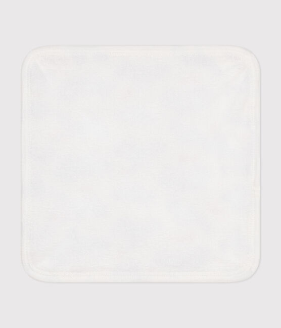 Telo in cotone e spugna con stampa Parigi neonato bianco MARSHMALLOW/bianco MULTICO