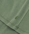 T-shirt L'Iconique scollo a V in cotone tinta unita donna verde CROCO