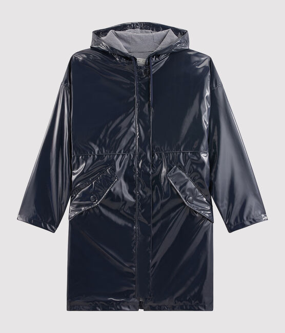 Parka oversize donna blu SMOKING