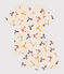 Pigiama short fantasia monopattino in cotone bambino bianco AVALANCHE/ MULTICO