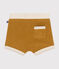 Shorts bebè in spugna giallo ISTRE