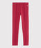 Jegging in felpa bambina rosa POPPY