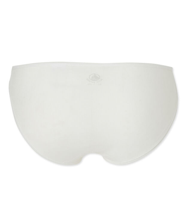 Culotte donna in cotone leggero bianco