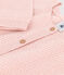 Cardigan in cotone bambina rosa SALINE