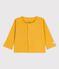 Cardigan per bebè in cotone e Lyocell giallo OCRE