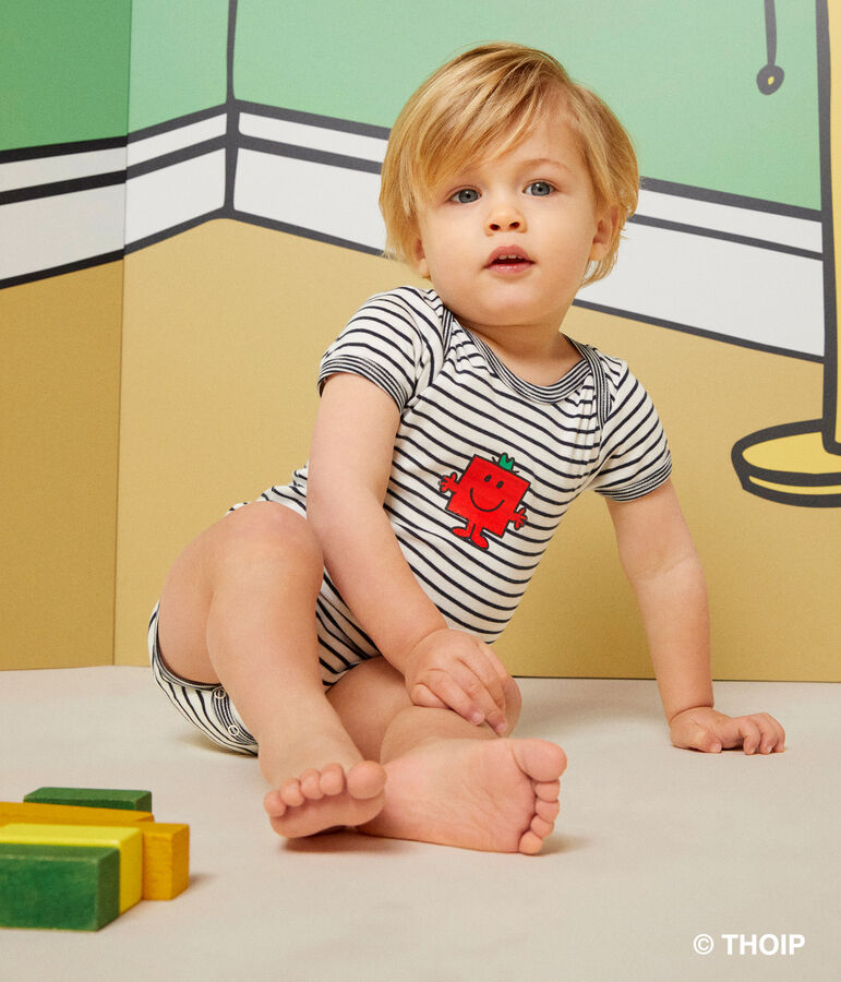 Set di 3 body a maniche corte Monsieur Madame in cotone variante 1