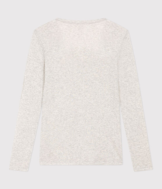 T-shirt second skin in cotone leggero donna grigio BELUGA CHINE