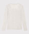 T-shirt second skin in cotone leggero donna grigio BELUGA CHINE