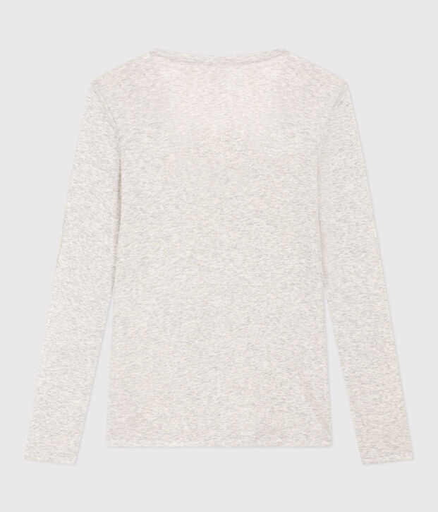 T-shirt second skin in cotone leggero donna BELUGA CHINE