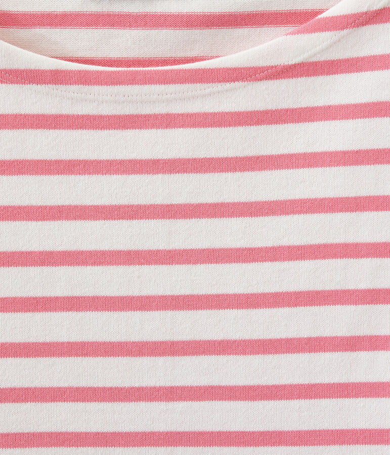 Mariniere iconica bianco/rosa