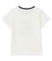 T-shirt bambino maniche corte bianco MARSHMALLOW