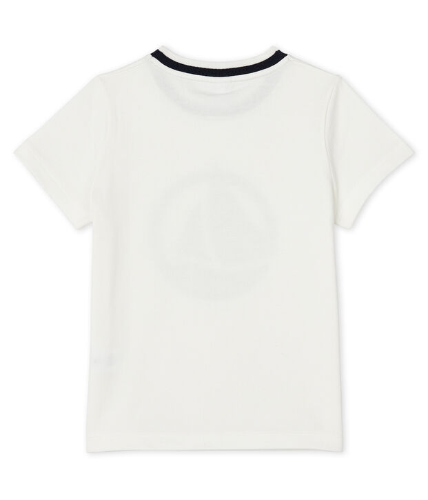 T-shirt bambino maniche corte bianco