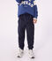 Joggers in cotone tinta unita bambina SMOKING