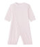 Combisac per bebé femmina 2 in 1 rosa VIENNE/bianco MULTICO