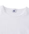 T-shirt maniche corte tinta unita donna bianco ECUME