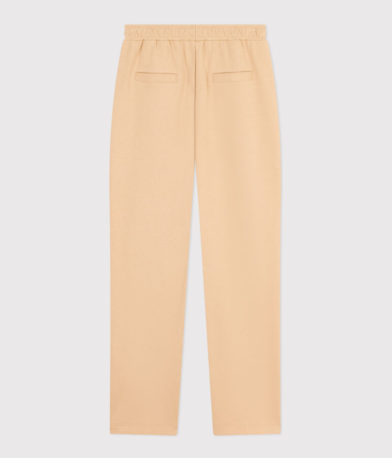 Pantaloni in cotone donna beige FACILE