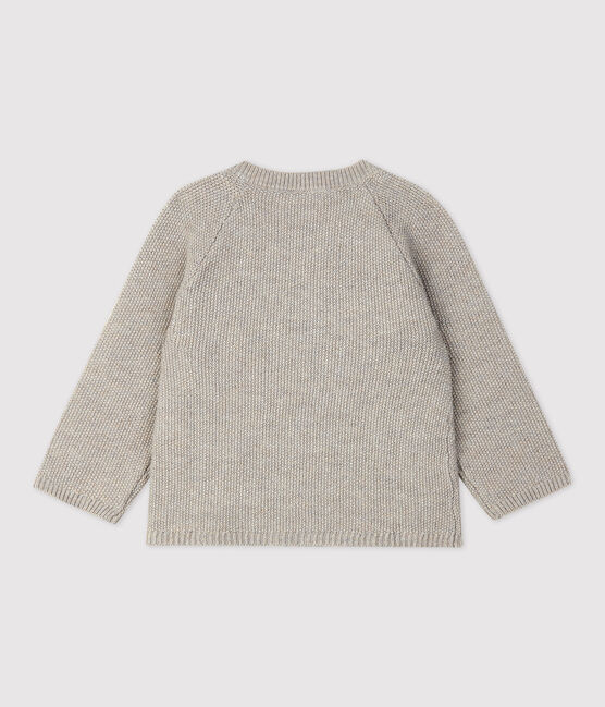 Cardigan bebè in maglia di lana e cotone FALAISE CHINE