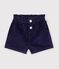 Shorts in velluto tinta unita neonata SOIR