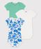 Confezione da 3 body manica corta in cotone variante 1