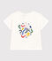 T-shirt a maniche corte in jersey leggero bebè bianco MARSHMALLOW