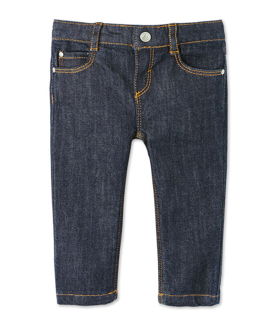 Pantalone slim bebè unisex in jeans blu JEAN