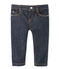 Pantalone slim bebè unisex in jeans blu JEAN