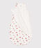 Sacco nanna neonato in cotone a fiori TOG 1 bianco MARSHMALLOW/bianco MULTICO