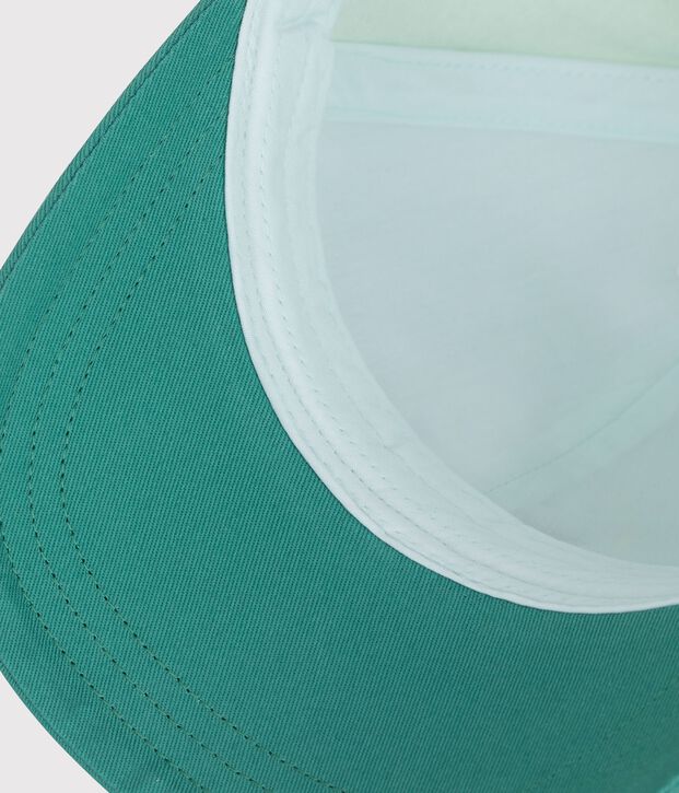 Berretto in cotone bambino blu/multicolore