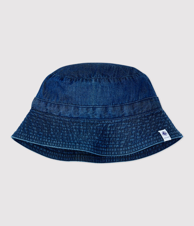 Bob beb&egrave; in denim di cotone biologico blu