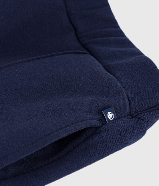 Pantaloni in cotone donna blu SMOKING