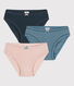 Confezione da 3 slip in cotone