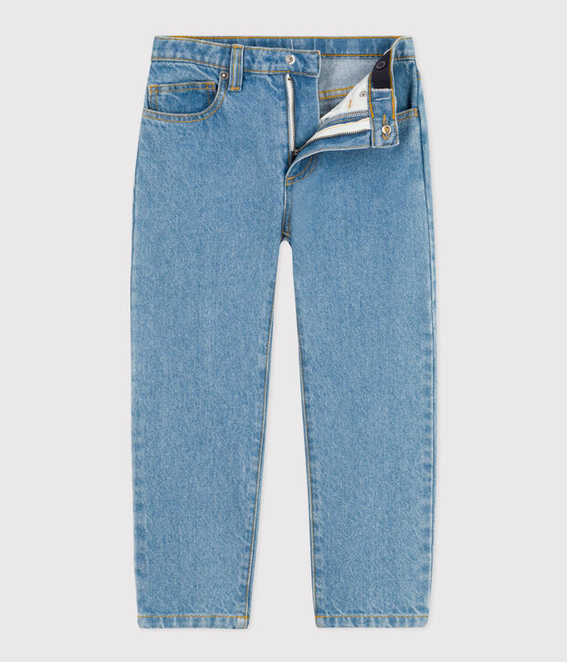 Pantalone in denim bambino blu