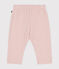 Pantaloni in tubique trapuntato neonato rosa SALINE