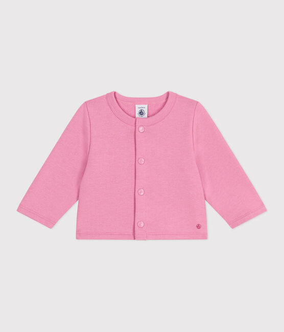 Cardigan in cotone tinta unita neonato BOUDOIR